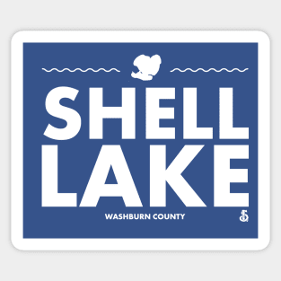 Washburn County, Wisconsin - Shell Lake Sticker